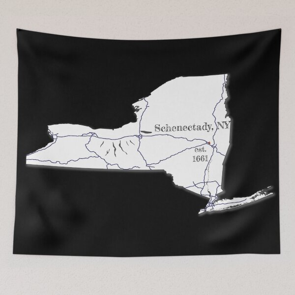 Item preview, Schenectady, NY [White] designed and sold by PhilbonianDezin.