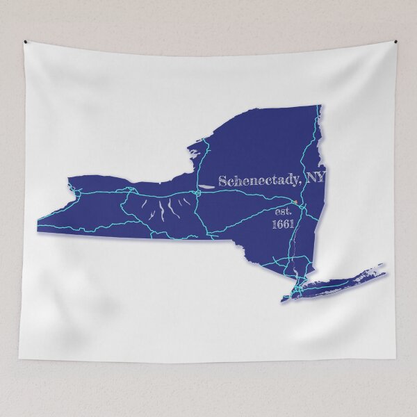 Item preview, Schenectady, NY [Blue] designed and sold by PhilbonianDezin.