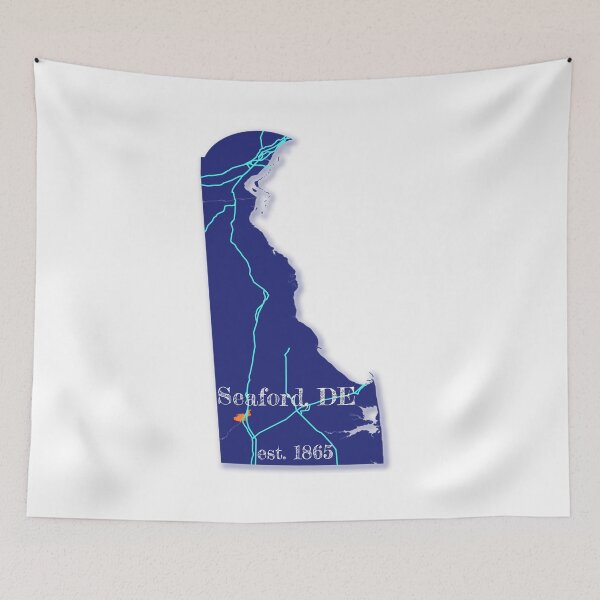 Item preview, Seaford, DE [Blue] designed and sold by PhilbonianDezin.