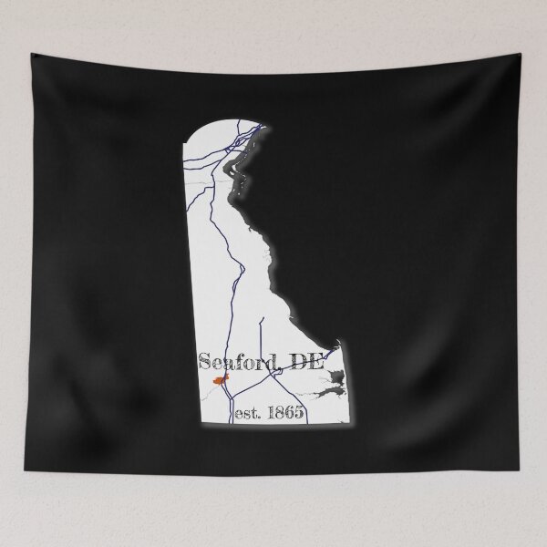 Item preview, Seaford, DE [White] designed and sold by PhilbonianDezin.