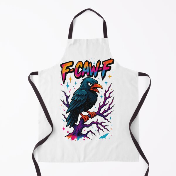 Item preview, F Caw F Tastes Like Caw Caw, Black Bird, Dark Bird, Raven designed and sold by vintagearttee.