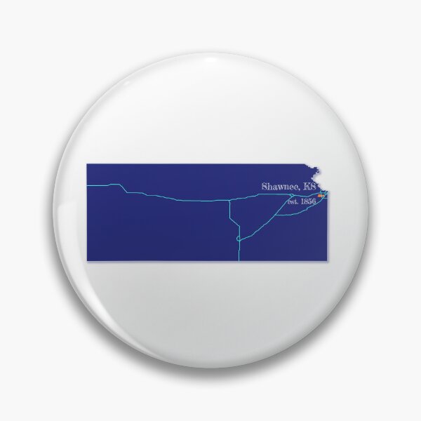 Item preview, Shawnee, KS [Blue] designed and sold by PhilbonianDezin.