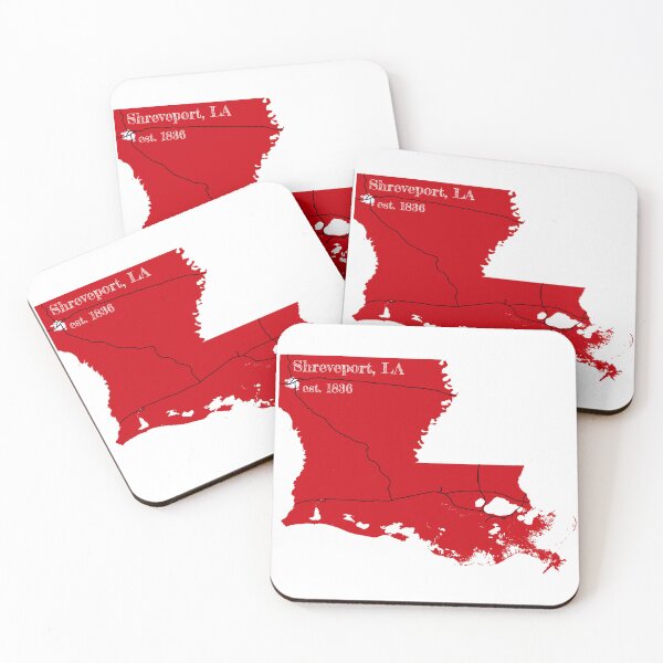 Item preview, Shreveport, LA [Red] designed and sold by PhilbonianDezin.