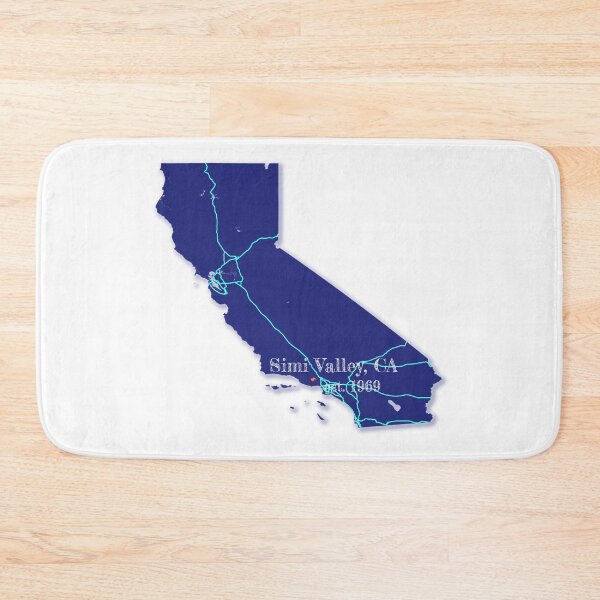 Item preview, Simi Valley, CA [Blue] designed and sold by PhilbonianDezin.