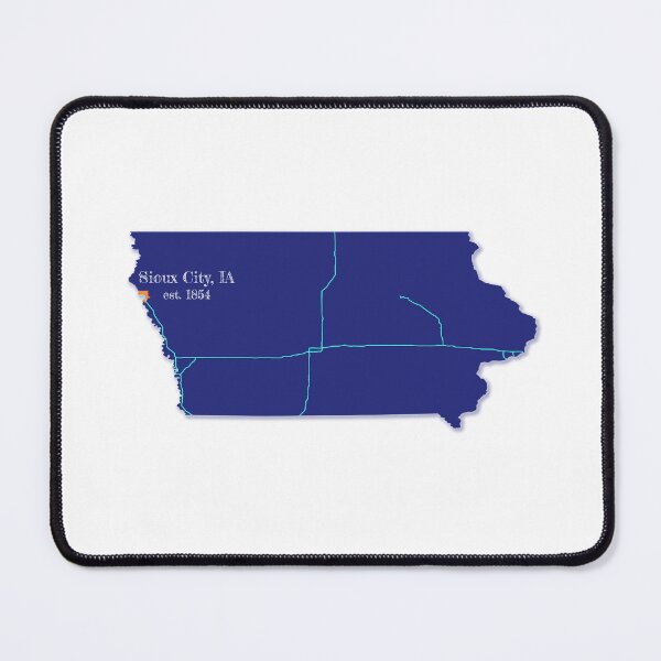 Item preview, Sioux City, Iowa [Azul] designed and sold by PhilbonianDezin.