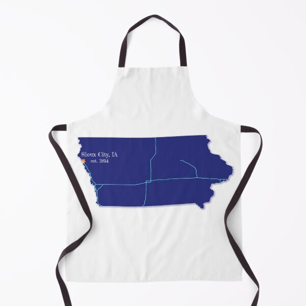 Item preview, Sioux City, IA [Blue] designed and sold by PhilbonianDezin.
