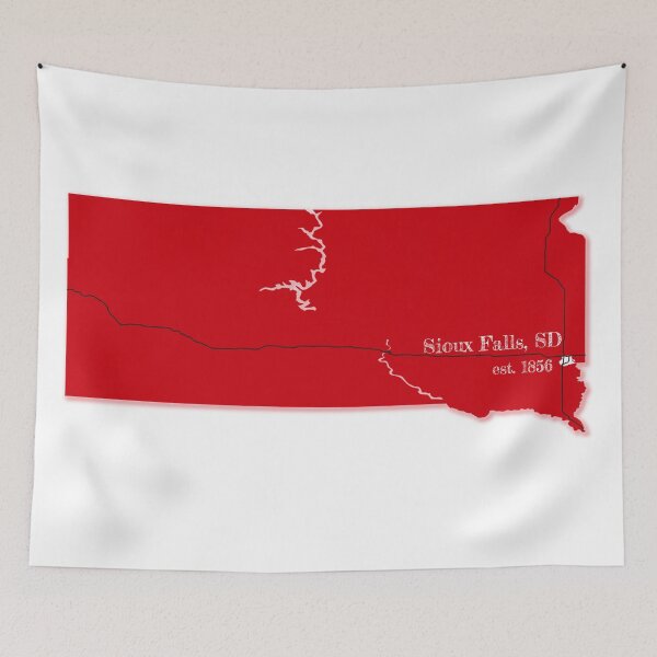 Item preview, Sioux Falls, SD [Red] designed and sold by PhilbonianDezin.