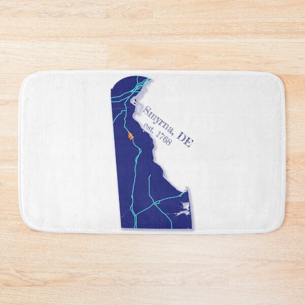 Item preview, Smyrna, DE [Blue] designed and sold by PhilbonianDezin.