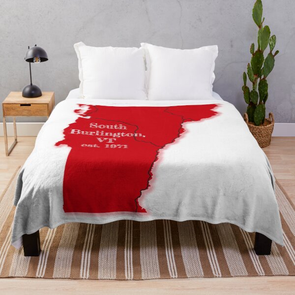 Item preview, South Burlington, VT [Red] designed and sold by PhilbonianDezin.