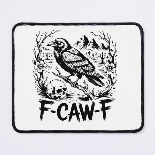 Item preview, Retro F Caw F Tastes Like Caw Caw, Black Bird, Dark Bird, Raven designed and sold by vintagearttee.