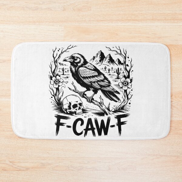 Item preview, Retro F Caw F Tastes Like Caw Caw, Black Bird, Dark Bird, Raven designed and sold by vintagearttee.