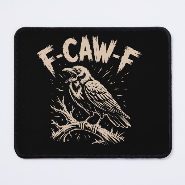 Item preview, Retro F Caw F Tastes Like Caw Caw, Black Bird, Raven designed and sold by vintagearttee.