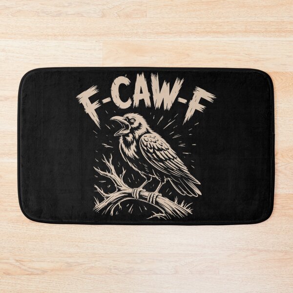 Item preview, Retro F Caw F Tastes Like Caw Caw, Black Bird, Raven designed and sold by vintagearttee.