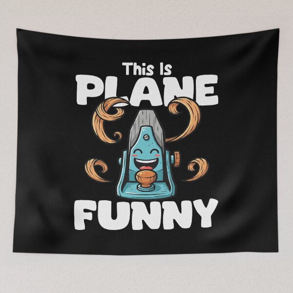 Item preview, THIS IS PLANE FUNNY - CARPENTER designed and sold by KEF Custom.