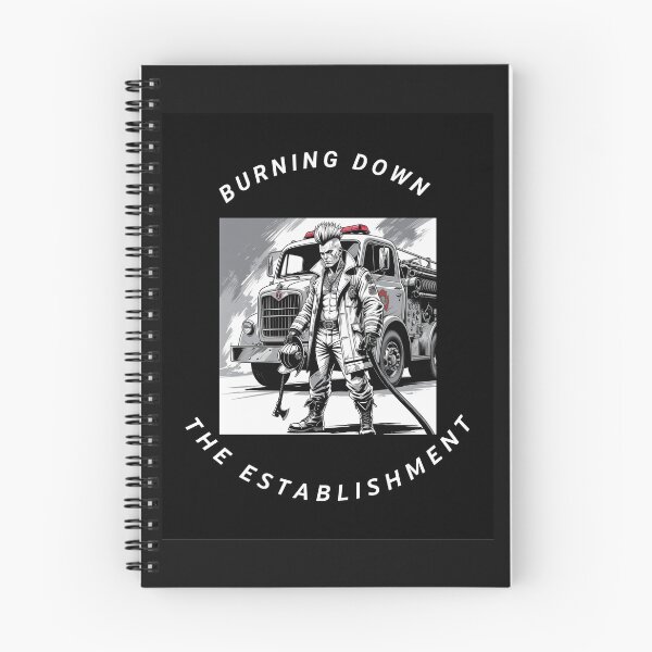 Item preview, BURNING DOWN THE ESTABLISHMENT designed and sold by Mrs1101.