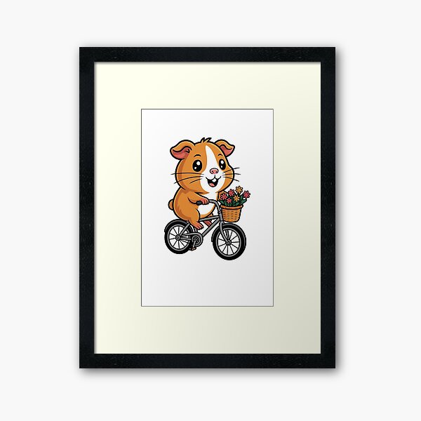 Item preview, Capybara Riding Bicycle Funny Rodent Animal Capibara designed and sold by Uglyandcute.