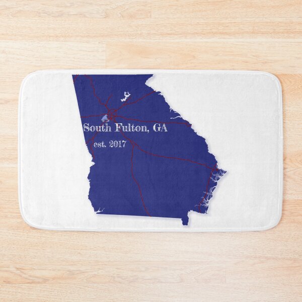 Item preview, South Fulton, GA [Blue] designed and sold by PhilbonianDezin.