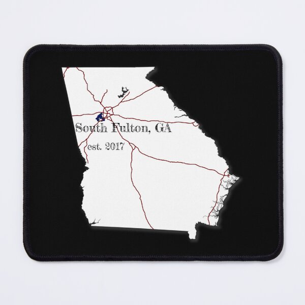 Item preview, South Fulton, GA [White] designed and sold by PhilbonianDezin.