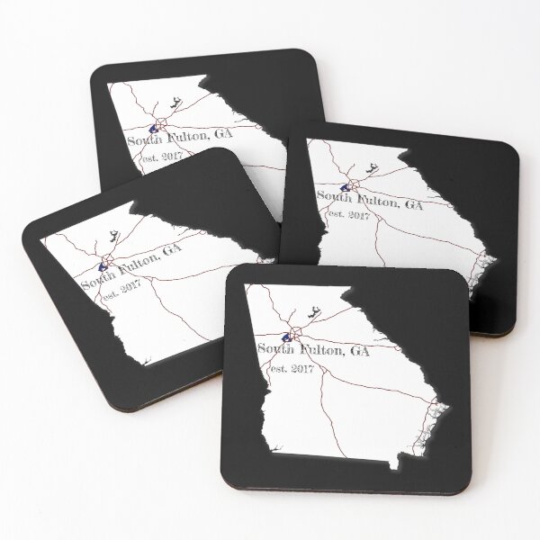 Item preview, South Fulton, GA [White] designed and sold by PhilbonianDezin.