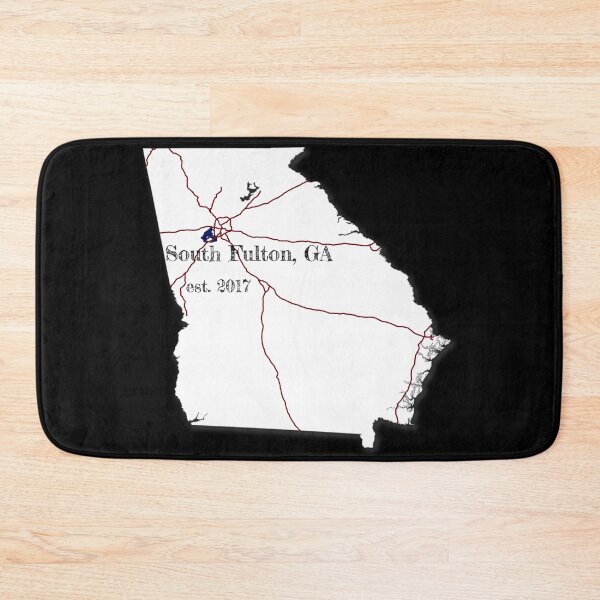 Item preview, South Fulton, GA [White] designed and sold by PhilbonianDezin.