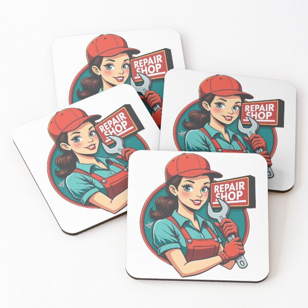 Item preview, Mechanic Girl designed and sold by Heroshi.