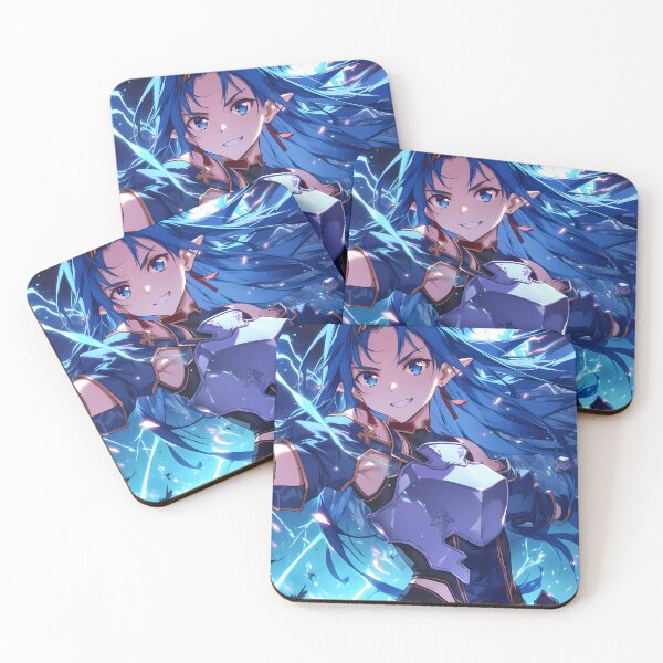 Item preview, Yuuki Sword Art Online Anime Blue Lightning Armor designed and sold by HumbertoValveno.