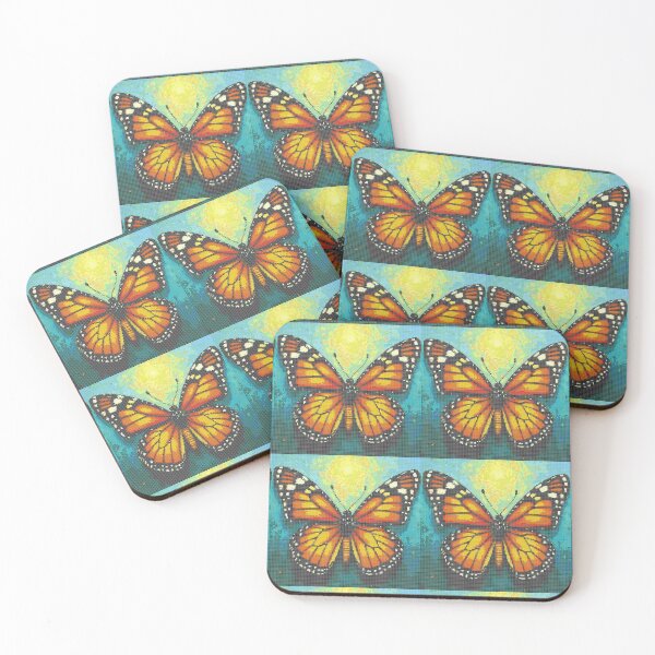Item preview, Sunward Flight – Tropical Mosaic Butterfly designed and sold by MosaicFan.
