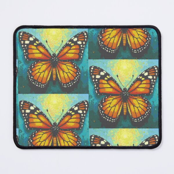 Item preview, Sunward Flight – Tropical Mosaic Butterfly designed and sold by MosaicFan.