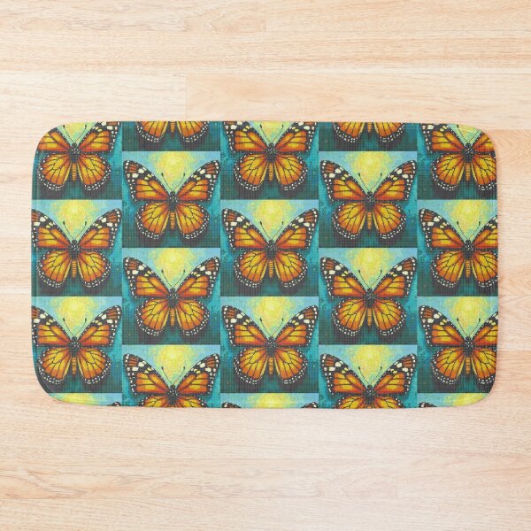 Item preview, Sunward Flight – Tropical Mosaic Butterfly designed and sold by MosaicFan.
