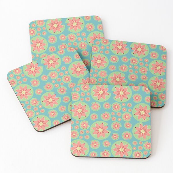 Item preview, Lily Pond - Light Blue  designed and sold by Honey Crystal Fashion and Homegoods .