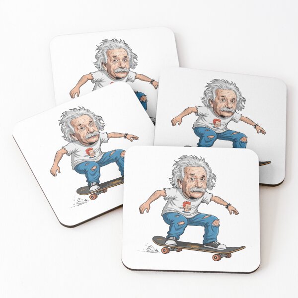 Item preview, Albert Einstein, genius, parody, skater, Funnyfits70, retro, vintage, meme, funny, humor designed and sold by FunnyFits70.