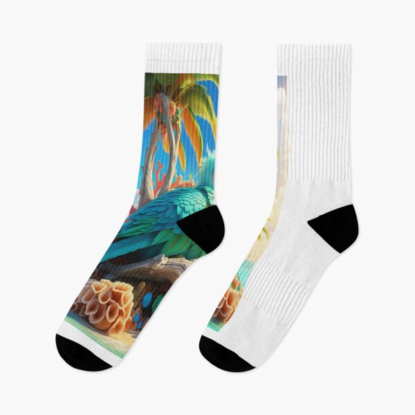 Item preview, Feather Island Fantasy Birds Tropical Paradise designed and sold by Max Store.