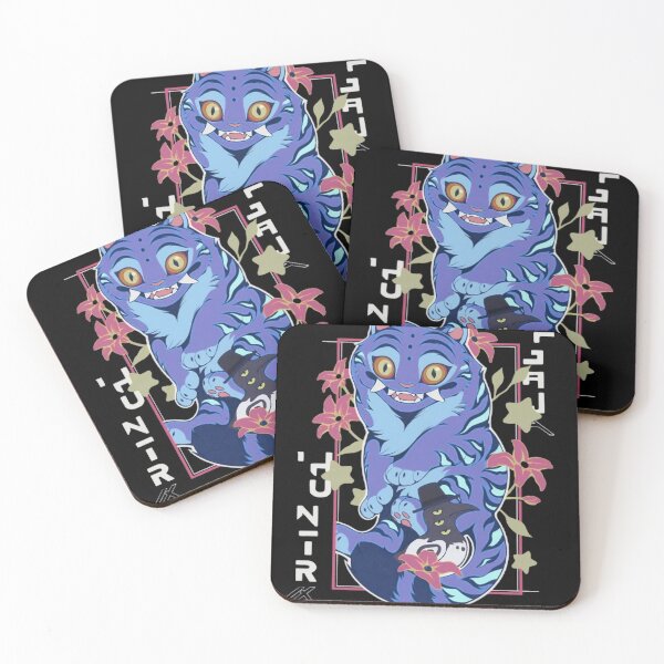 Item preview, Cute Cat & Bird Jinu's Pets Demons designed and sold by AlejandraSchu.