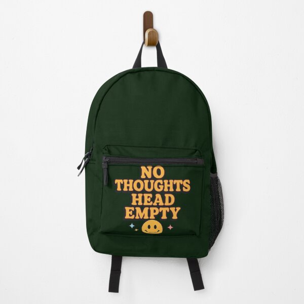 Item preview, No Thoughts Head Empty – Funny Retro Aesthetic Design for Students & Gen Z designed and sold by Lyan ID.