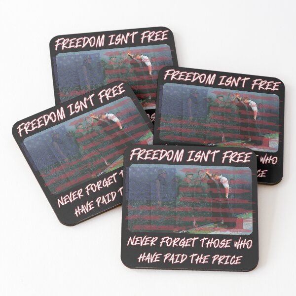 Item preview, Freedom Isn't Free Veterans Memorial US Flag designed and sold by DopeTeezCompany.