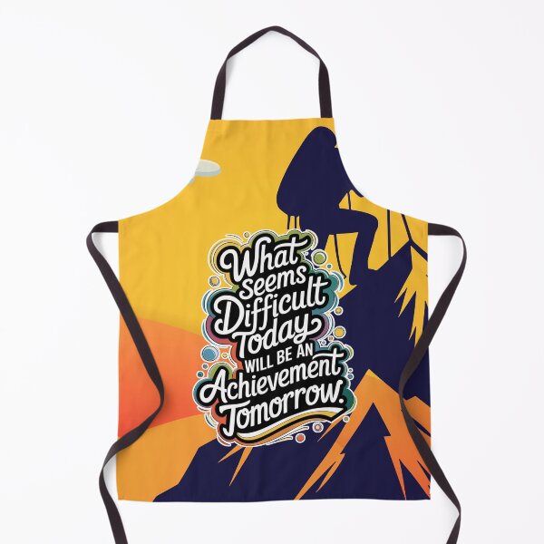 Item preview, From Difficulty to Achievement – Motivational Phrase of Progress designed and sold by Viva-Vibes504.