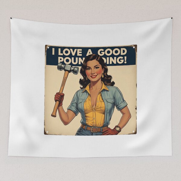 Item preview,  I love a good pounding! designed and sold by NicMacTees.