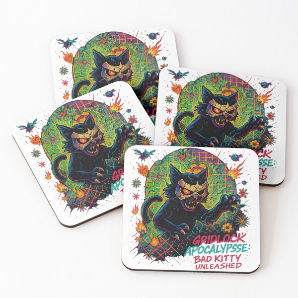 Item preview, Bad Kitty: Gridlock Apocalypse designed and sold by Retrowhiskers.