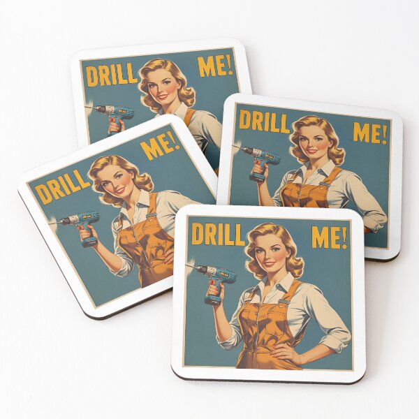 Item preview, DRILL ME! designed and sold by NicMacTees.