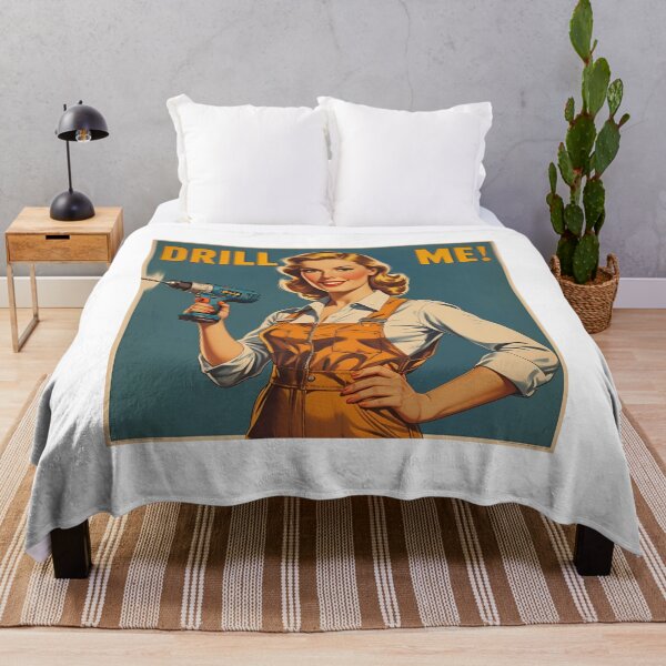 Item preview, DRILL ME! designed and sold by NicMacTees.