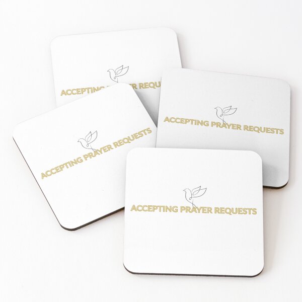 Item preview, Accepting Prayer Requests – Faith-Based Encouragement Design designed and sold by GuidedFaithCo.