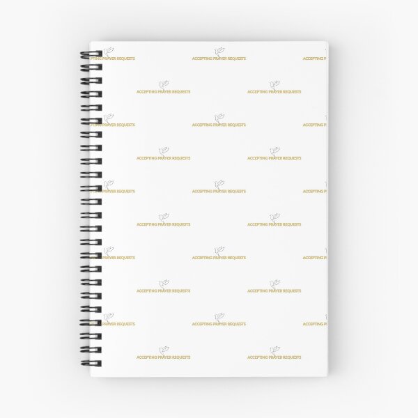 Item preview, Accepting Prayer Requests – Faith-Based Encouragement Design designed and sold by GuidedFaithCo.