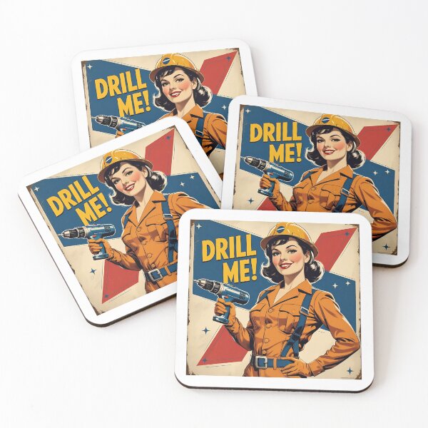 Item preview, DRILL ME! designed and sold by NicMacTees.