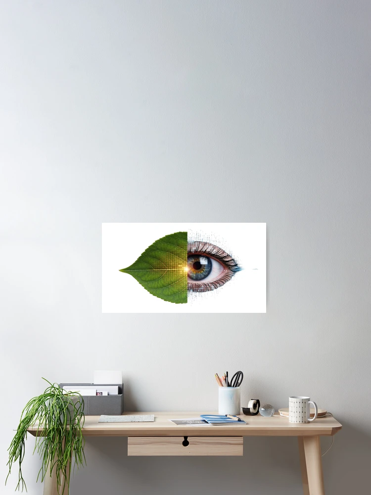 Thumbnail 2 of 3, Poster, Nature's Code designed and sold by msitefo.