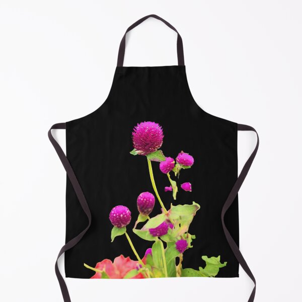Item preview, Globe Amaranth Flower Botanical Art Print designed and sold by bvdesignart.