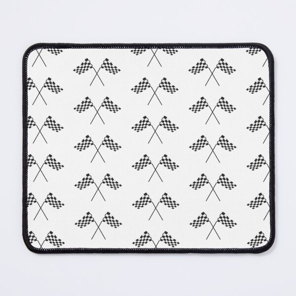 Item preview, Crossed Checkered Racing Flags designed and sold by THP Creative.