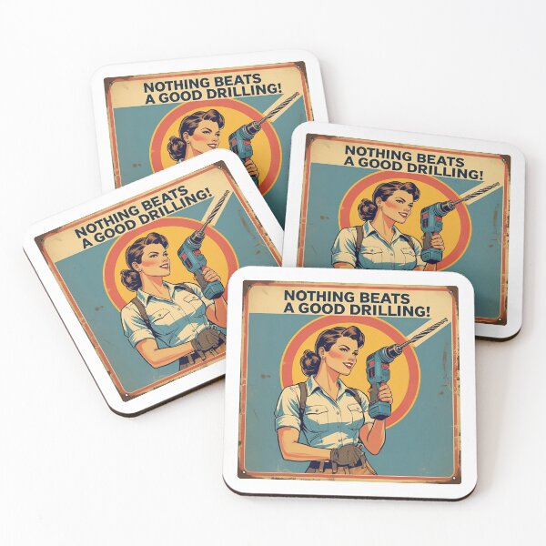 Item preview, Nothing beats a good drilling! designed and sold by NicMacTees.