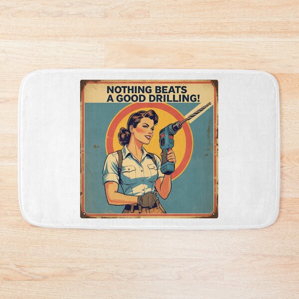 Item preview, Nothing beats a good drilling! designed and sold by NicMacTees.