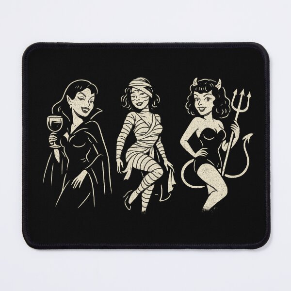 Item preview, Vintage Monster Pin-Up Girls designed and sold by Threadfellas702.
