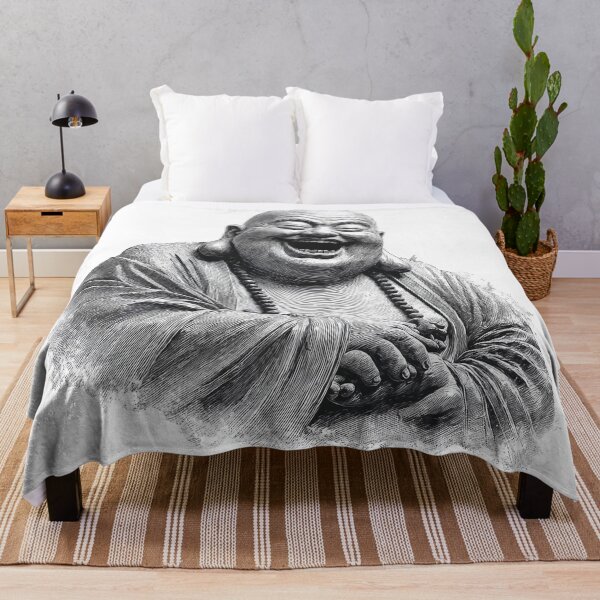 Item preview, Laughing Buddha | Joyful Zen Energy Print designed and sold by Alli Well.